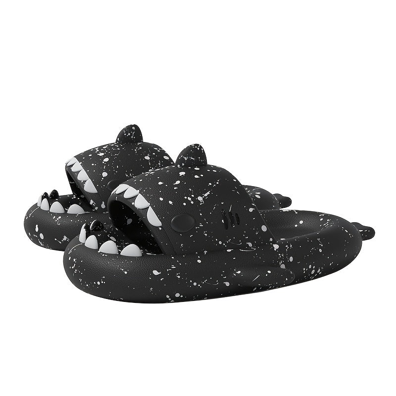 Shark Slippers Cloud Slides Lightweight Non Slip Shoes Indoor Outdoor Shower