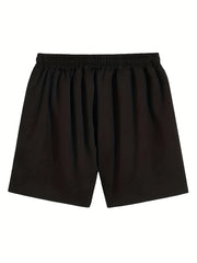 Abstract Thorns Letter Print Men's Shorts
