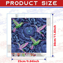 Bird Pattern Diamond Painting Kit DIY 5D Diamond Art Kit