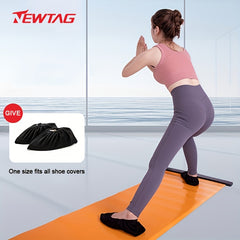 Fitness Sliding Mat with Storage Bag - Speed Skating Training