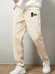 Snake Graphic Print Men's Casual Sweatpants