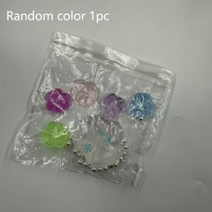 6pcs Glow in the Dark Cat Paw Stress Relief Toys Halloween Party Favors