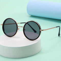 Kids Round Frame Sunglasses UV Protection