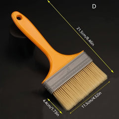 Plastic Handle Silk Brush Paint Brush Waterproof Thin Handle Dust Brush