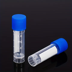 3pcs Plastic Graduated Cryovials Freezing Tubes