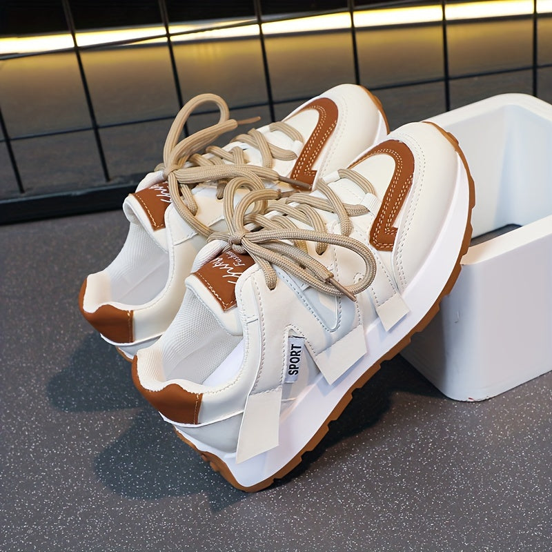 Girl's Vintage Sneakers Non Slip Casual Shoes for Outdoor Activities