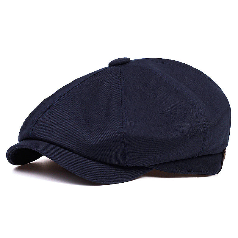 Men's Cotton Newsboy Hat