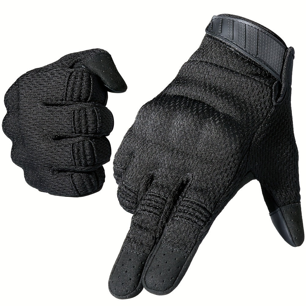Touch Screen Full Finger Gloves for Outdoor Activities