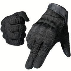 Touch Screen Full Finger Gloves for Outdoor Activities