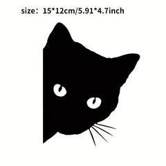 2pcs Cat Stealing Car Stickers Funny Vinyl Car Stickers