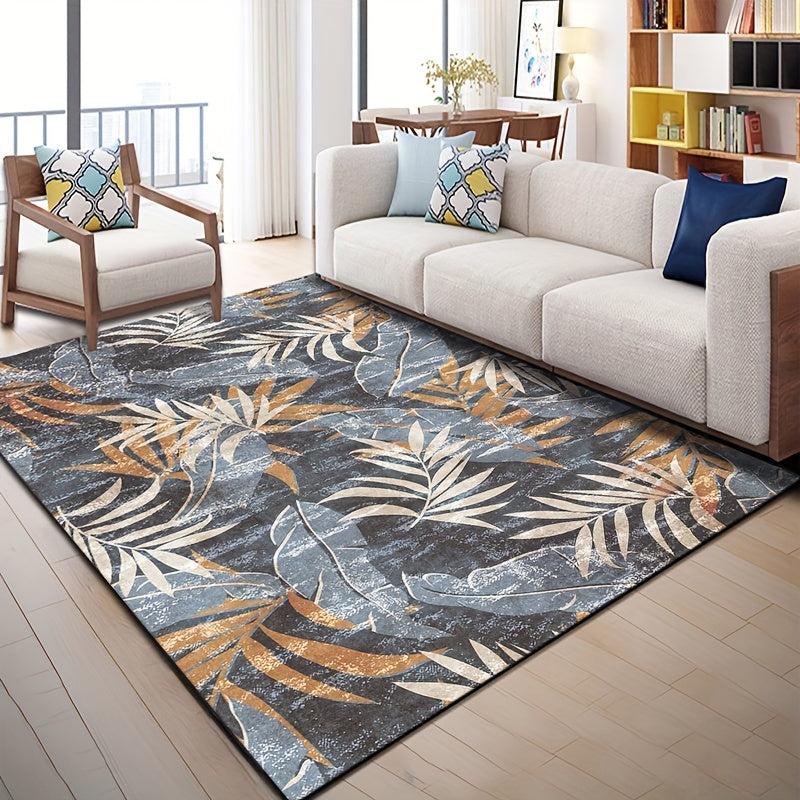 Soft Polyester Fiber Area Rug for Home Decor, Non Slip, 53ft