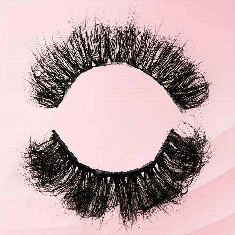 4 Pairs 8D Faux Mink False Eyelashes Fluffy Wispy Thick Eye Lashes