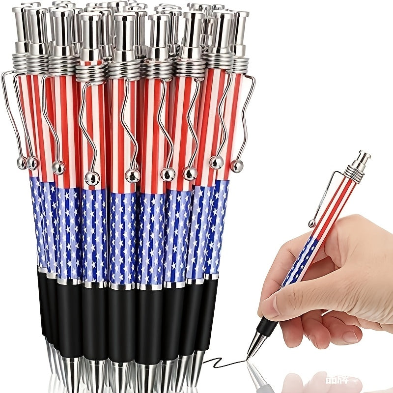 American Flag Ballpoint Pens 24pcs Set for Activities & Writing