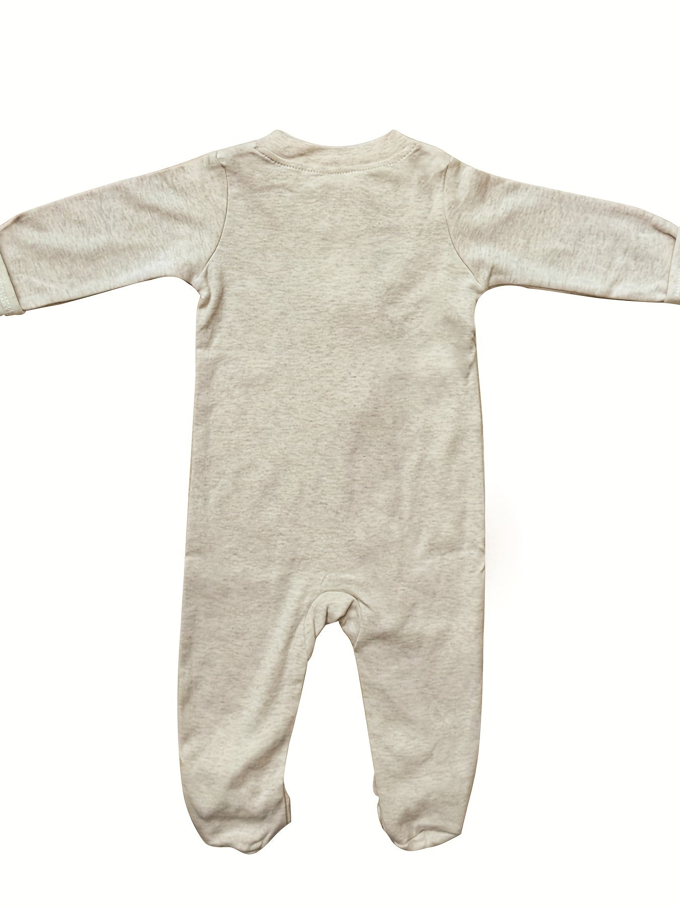 Cozy Unisex Newborn Infant Footed Pajamas with Mittens Cotton Onesies