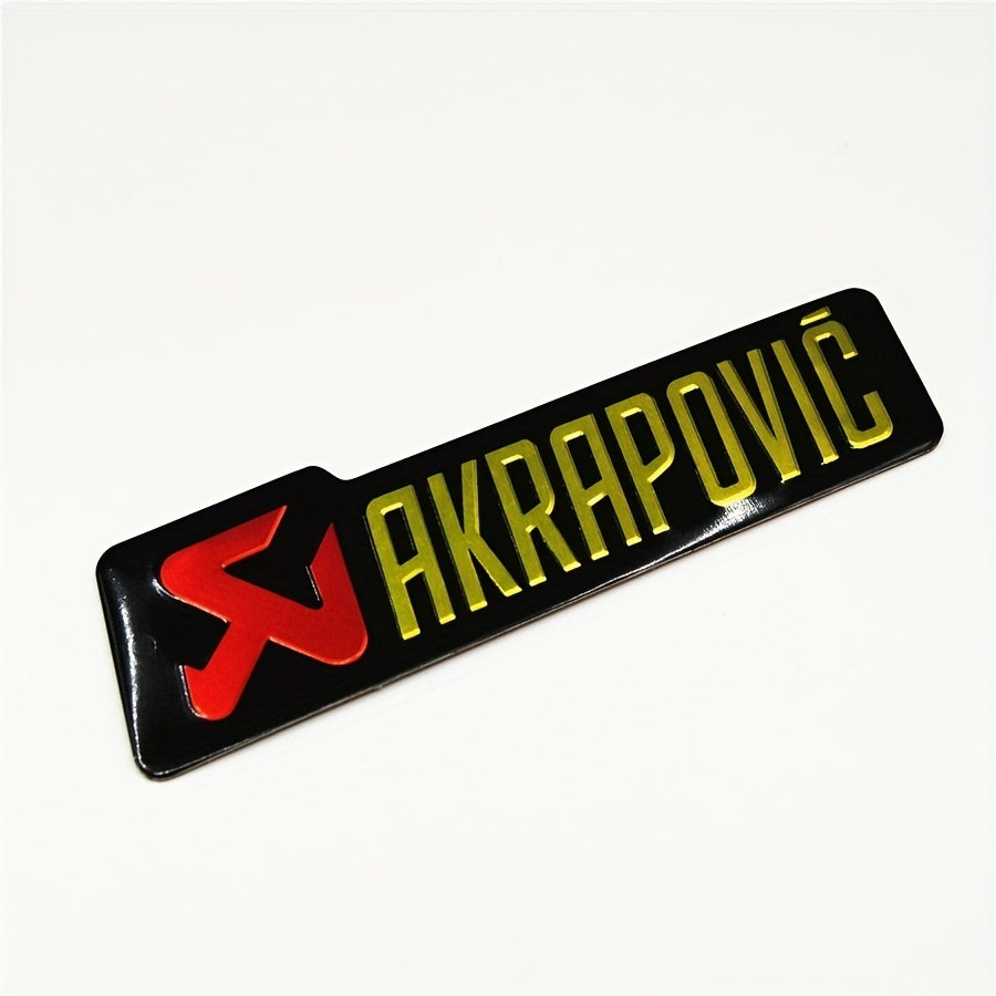 Waterproof Motorcycle Exhaust Pipe Sticker Decoration