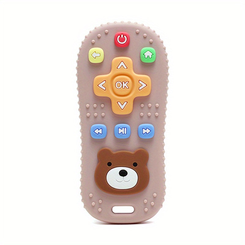 Silicone Teething Toy For Babies Remote Control Shape Teether BPA Free