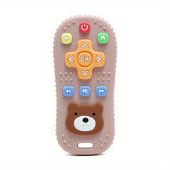 Silicone Teething Toy For Babies Remote Control Shape Teether BPA Free