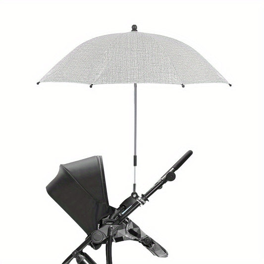 Baby Stroller Umbrella 360 Degree Adjustable UV Protection SunShade