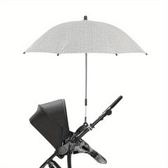 Baby Stroller Umbrella 360 Degree Adjustable UV Protection SunShade