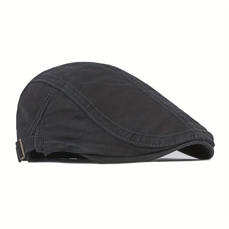 Men's Cotton Beret Retro Duck Tongue Cap