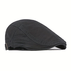 Men's Cotton Beret Retro Duck Tongue Cap