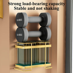 Kitchen Forks Chopsticks Holder Carbon Steel Wall Mount Countertop Storage Shelf