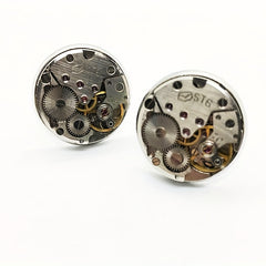 Punk Vintage Cufflinks for Men Wedding