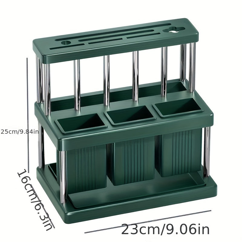 Kitchen Utensils Drain Rack Countertop Storage Rack