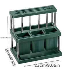 Kitchen Utensils Drain Rack Countertop Storage Rack