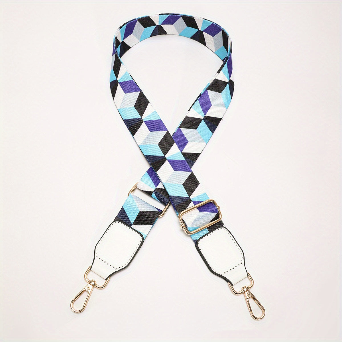 Geometric Pattern Bag Strap Lightweight Adjustable Accessories