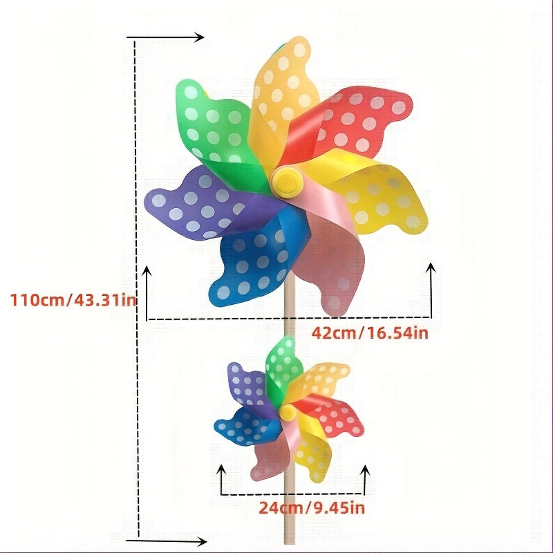 DIY Windmill Toy Rotation Outdoor Classic Toy Garden Decoration