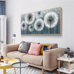 5D Dandelion Flower Diamond Painting Kit 17x40