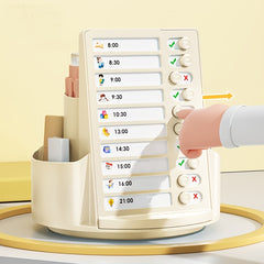 Large Capacity Self Rotating Pen Holder Desktop Storage Box