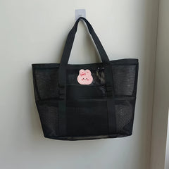 Large Capacity Cartoon Diaper Bag Organizer with Bottle Holder