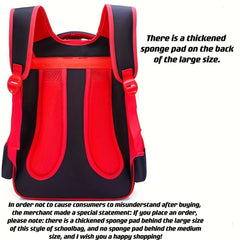 Boys' Children's Backpack Spine Protection Schoolbag