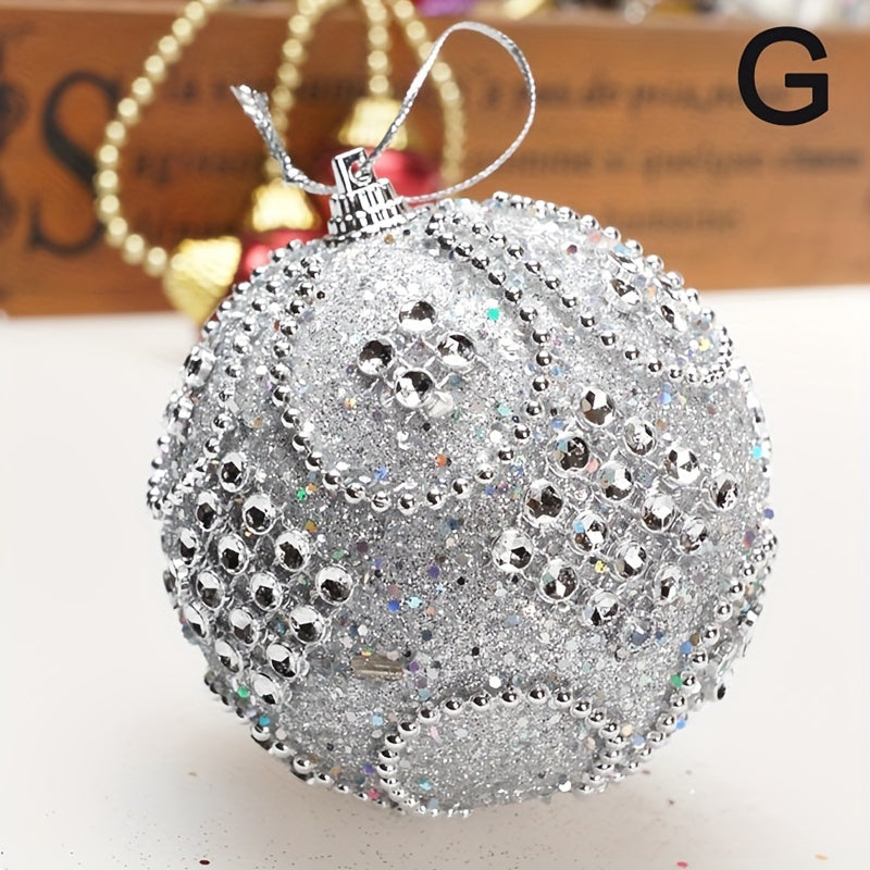 Christmas Diamond Bead Chain & High-end Foam Ball Decoration