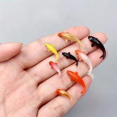 Mini Fish Model Play House Props 10pcs