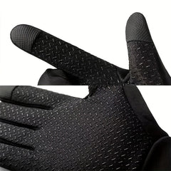 Warm Anti Slip Touch Screen Winter Gloves - Waterproof for Ski Fishing Cycling