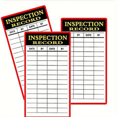 20pcs Inspection Record Inventory Transport Tray Stickers