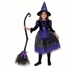 Halloween Witch Broom Decoration Props - Magic Broom Props