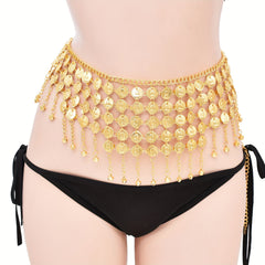 Vintage Bohemian Tassel Belly Chain Body Jewelry
