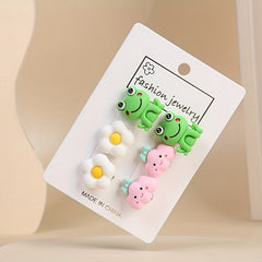 3 Pairs Clip-On Earrings Set for Kids, Teens, Women