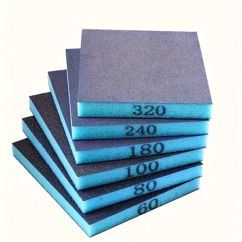 Dual-Use Sanding Sponges 60-240 Grits 6-Pack