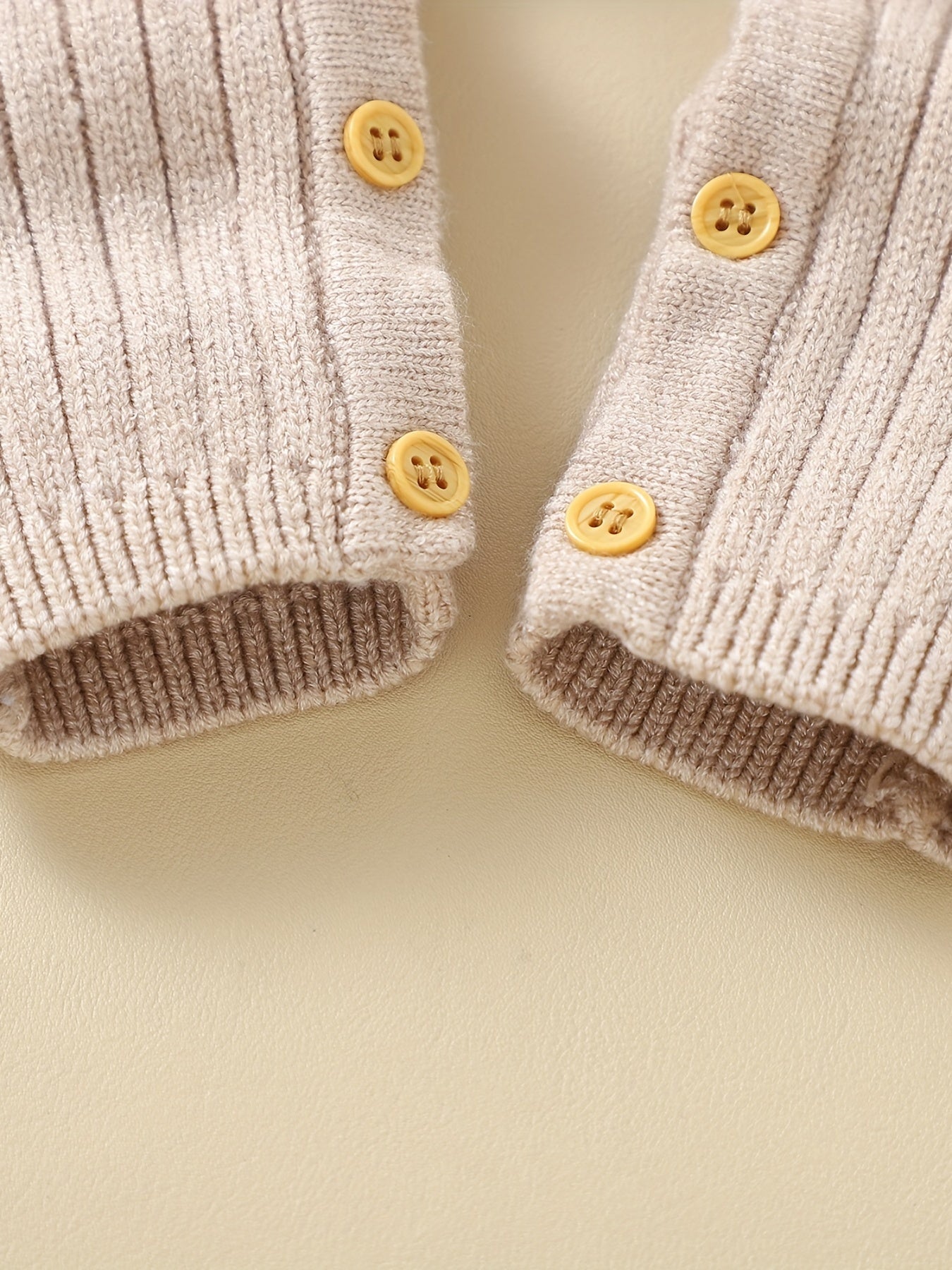 Infant Long Sleeve Knit Jumpsuit Onesie