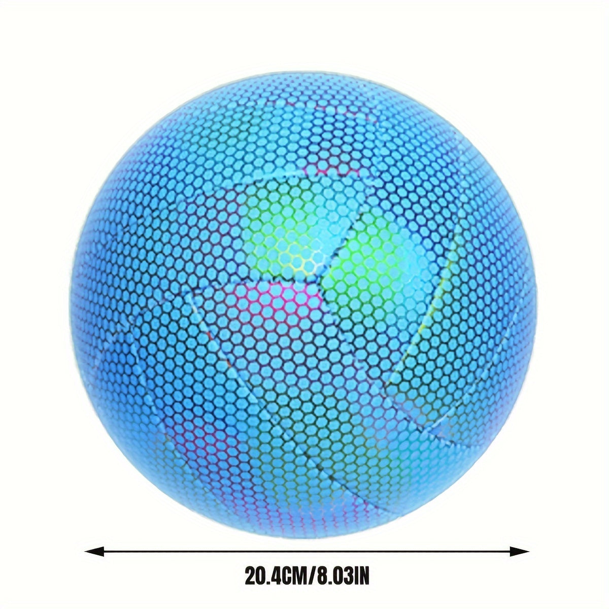 Luminous Volleyball Reflective Outdoor Beach Ball