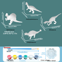 Dinosaur Painting Kit for Kids DIY Craft Set Educational Toy Gift