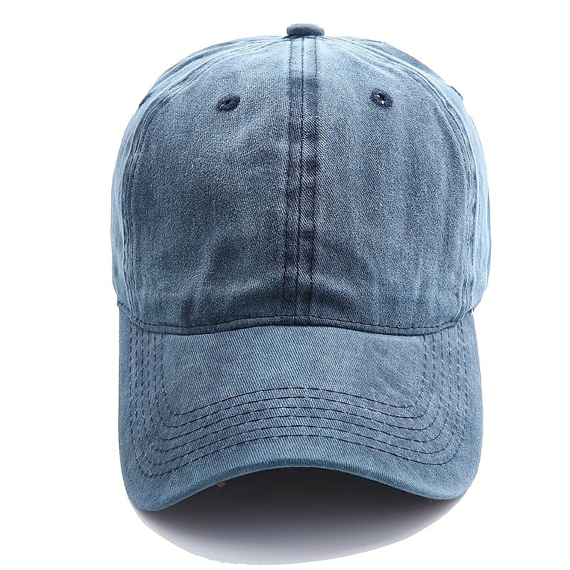 Washed Solid Baseball Cap