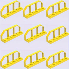 9pcs Farm Garden Ranch Building Block Set DIY Animal Scene ABS Material