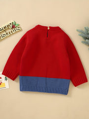 Christmas Baby Sweater Kids Pullover Top Long Sleeve