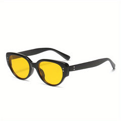 Girl's Oval Frame UV Protection Sports Sunglasses